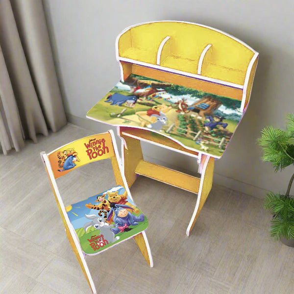 Pooh Themed Study Table for Kids