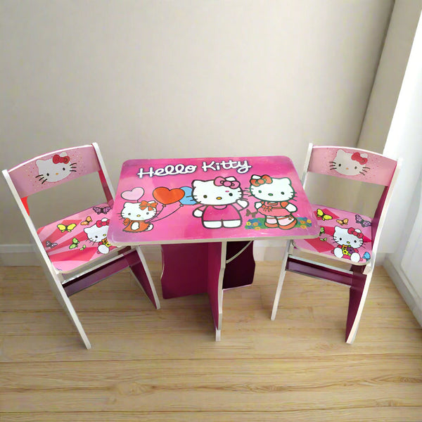 Hello Kitty Themed Study Table for Kids