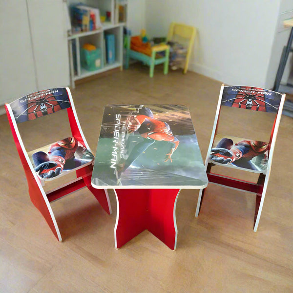 Spiderman Themed Study Table for Kids