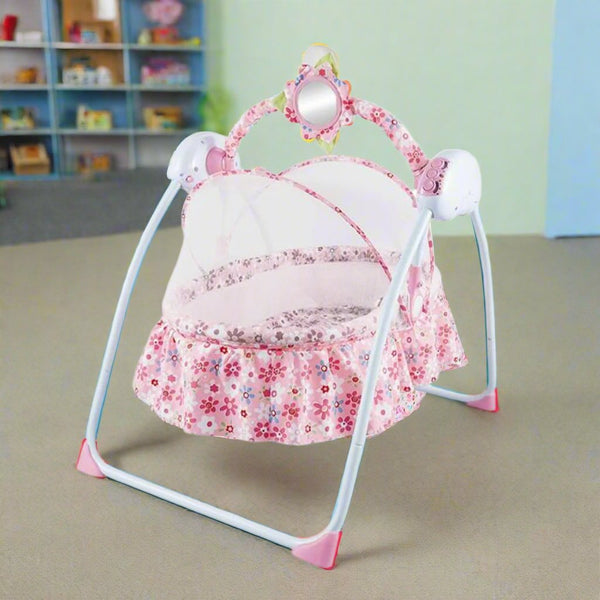 Baby Electric Auto Swing With Net (SWE-04PINK)