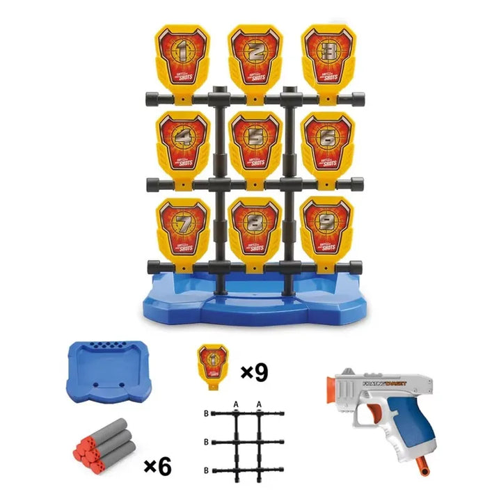 Score Blast Interactive Shooting Game | Soft Dart Gun with Targets for ...