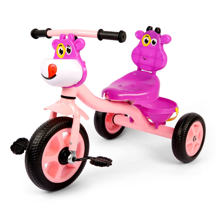 Cartoon Face Kids Tricycle