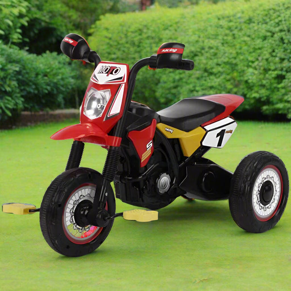 Motorbike-Style Tricycle for Kids