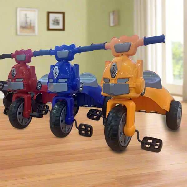 Robo-Themed Tricycle for Kids