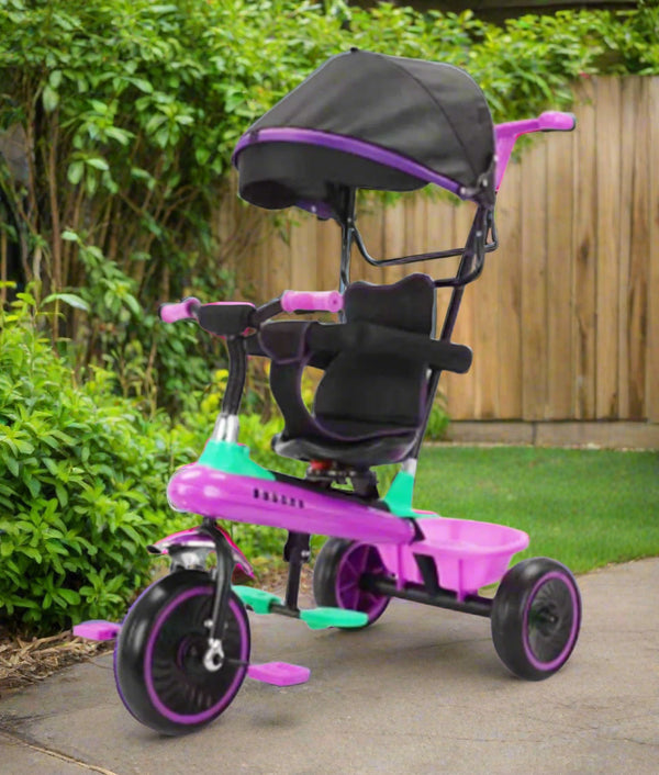 Kids Tricycle Stroller with Canopy