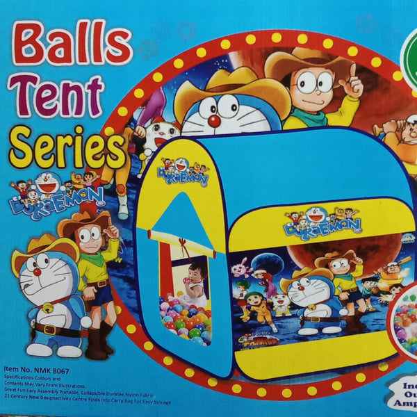 Doremon Themed Kids Tent House with 50 Balls