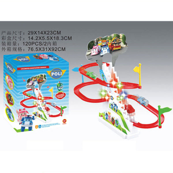 Disney Cars Climbing Stairs Track Set