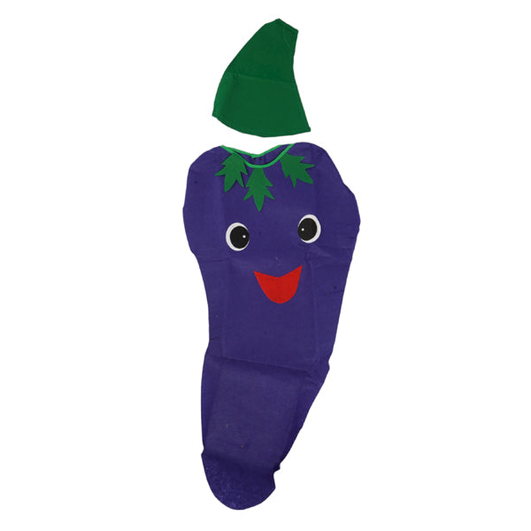 Kids Green Pepper Vegetable Costume – Nonwoven Fabric Fancy Dress Outfit