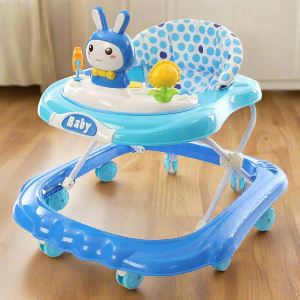 Rabbit Theme Foldable Baby Walker