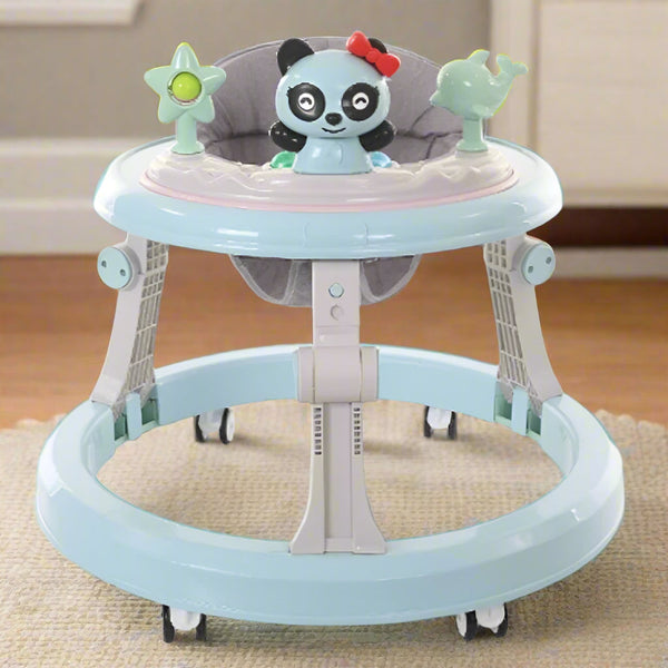 Happy Panda Foldable Round Baby Walker