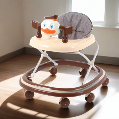 Baby Walker with Cute Duck Face Design