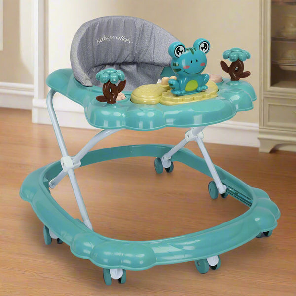 Frog Shape Musical Baby Walker