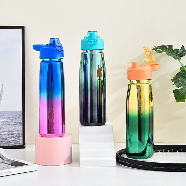 Gradient Color Water Bottle 900ml
