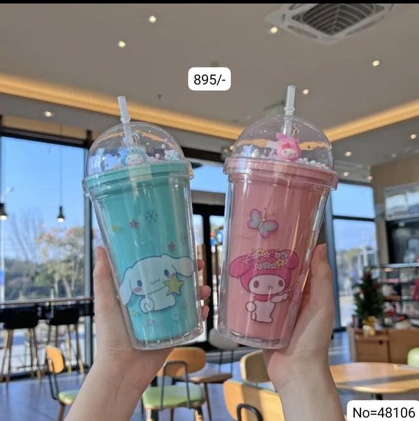 Portable Anime Sanrio Water Bottle