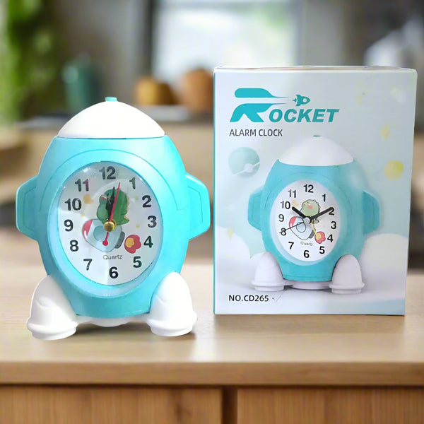 Rocket Alarm Clock with Light