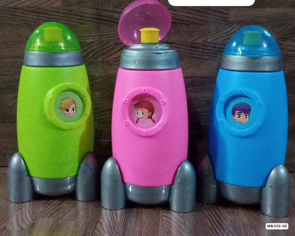 Kids Rocket Design Water Bottle 650ml