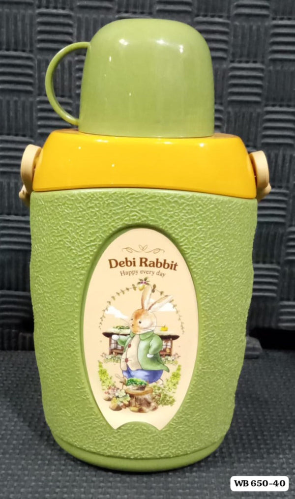Rabbit-Themed Insulated Thermal Water Bottle