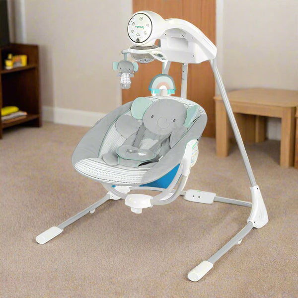 Ingenuity In-Lighten 5-Speed Baby Electric Swing