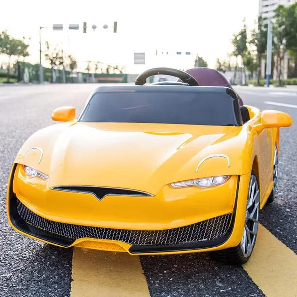 Tesla-Inspired Kids Electric Ride-On Car