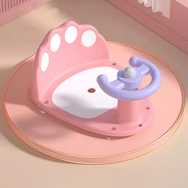 Baby Bath Seat – Cute Non-Slip Bath Seat for Safe and Comfortable Bath Time