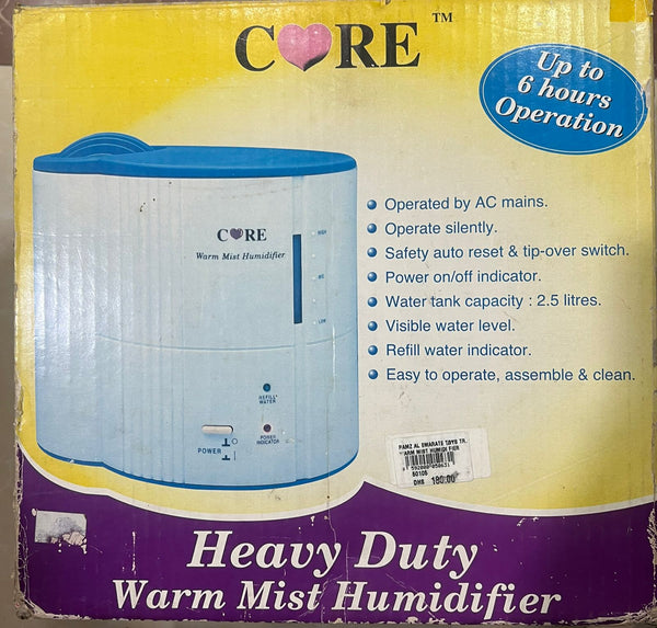 Core Heavy Duty Warm Mist Humidifier