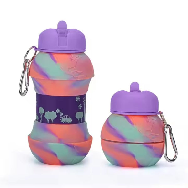 Blitz Mart Silicone Foldable Water Bottle 200 ml