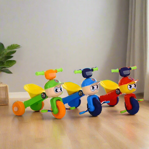 Colorful Toon Tricycle for Kids