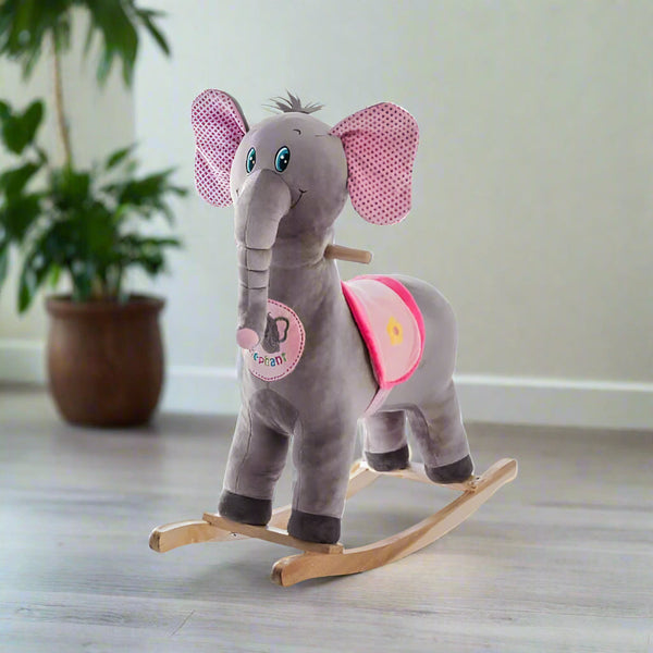 Plush Elephant Rocker for Kids