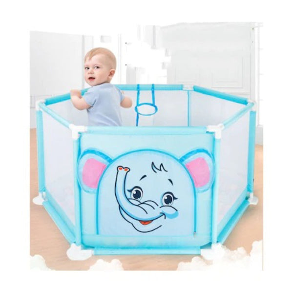 Portable Baby Playard - Ball Pit Tent with Zipper Door (146D - 65H - 64W)