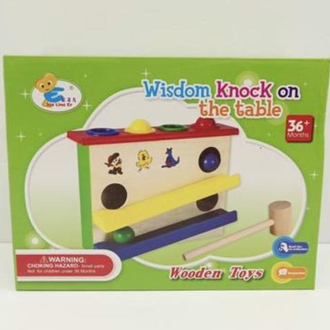 Wooden Pound a Ball Hammering Toy