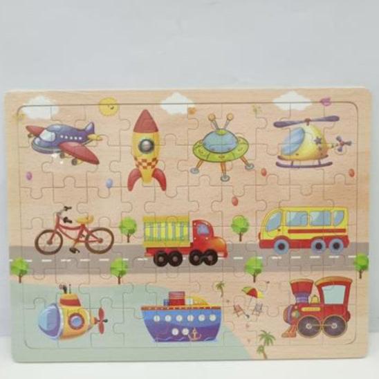 Vehicle Puzzle for Kids