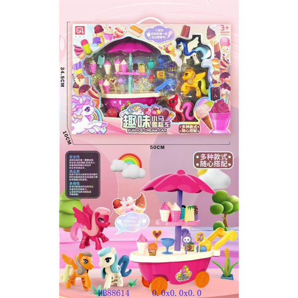 Pretend Play Little Pony Ice Cream House