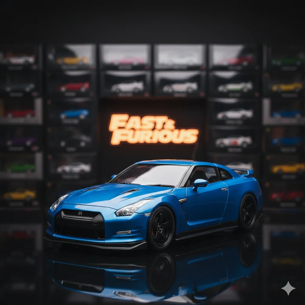 JADA 1:24 Brian’s Nissan GT-R R35 2009 Diecast Model | Fast & Furious ...