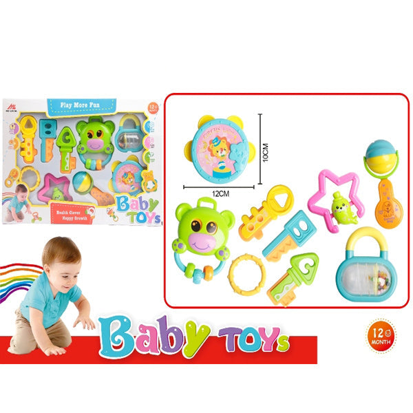 Baby Rattle Toys - 9Pcs/Set