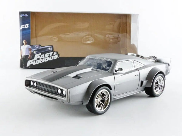 JADA 1:24 Dom’s Ice Charger Diecast Model – Fast & Furious Official Licensed Collectible