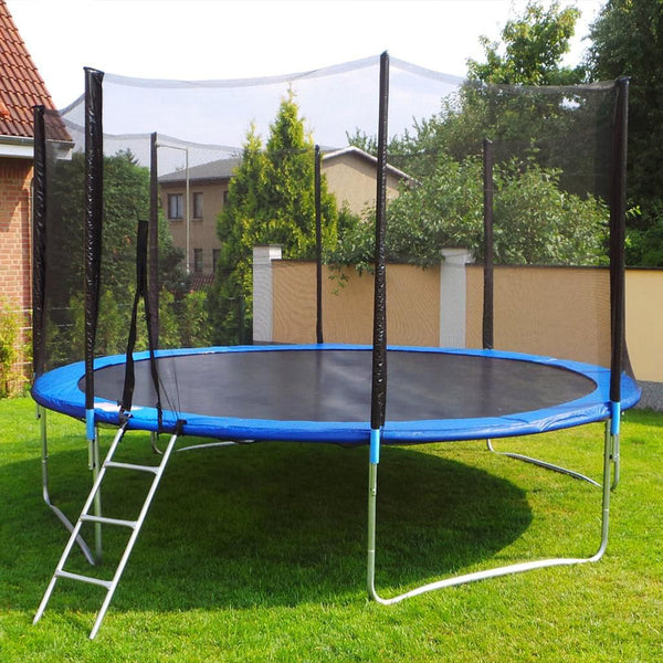 14ft Trampoline with Safety Net and Ladder