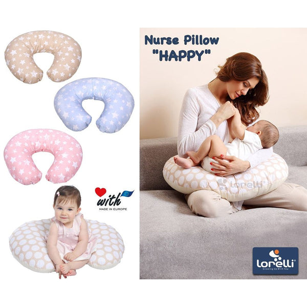 Baby Nursing Pillow with Head Shaper Cushion – 2-in-1 Feeding & Support Pillow for Newborns
