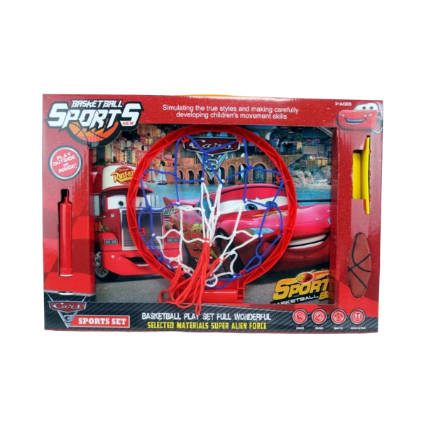 Disney Cars Themed Basketball Play Set