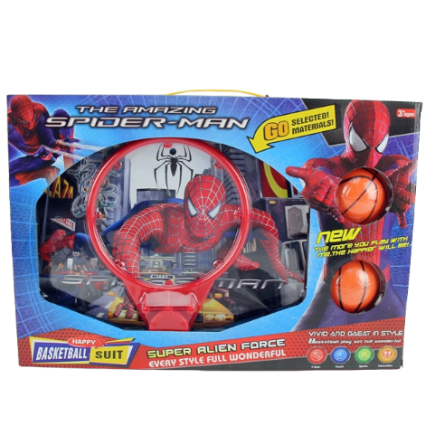 Spiderman Themed Basketball Play Set